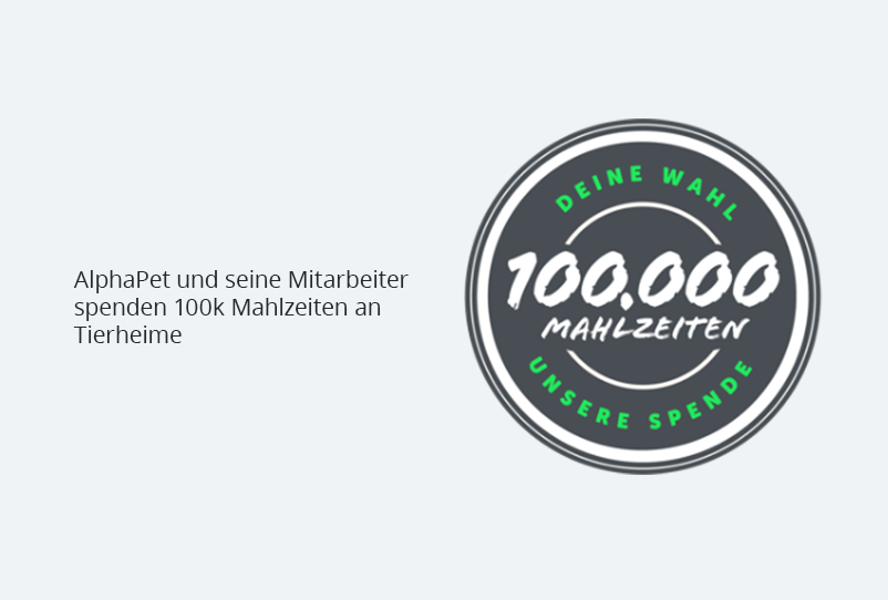 100000 Mahlzeiten Spende